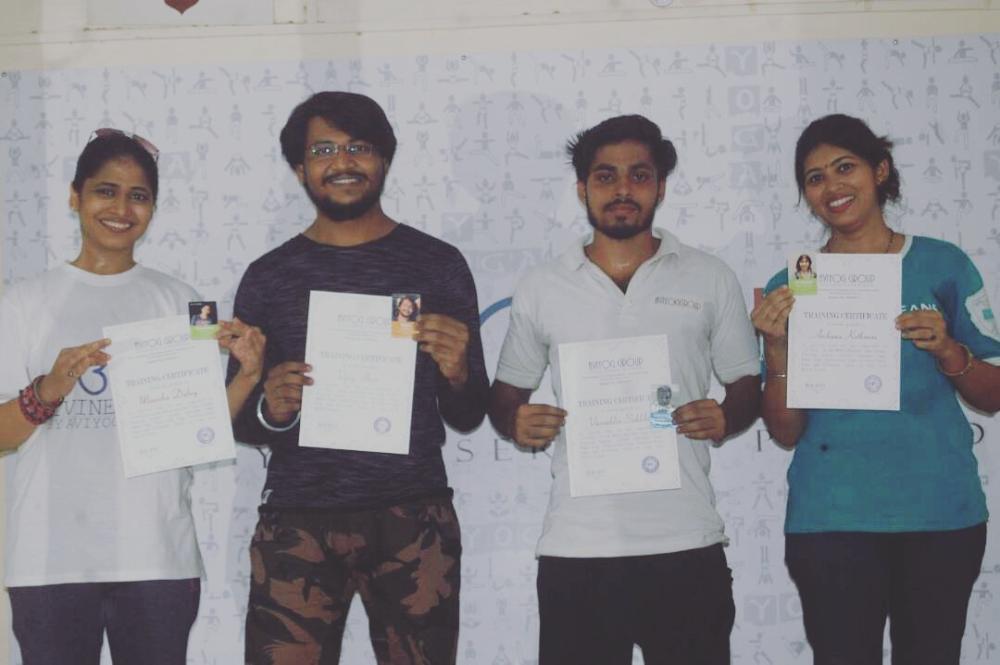 Yoga Teacher Training Certificate